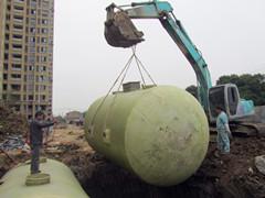康霸玻璃钢储罐式雨水回用设备 高效雨水收集与处理的系统解决方案